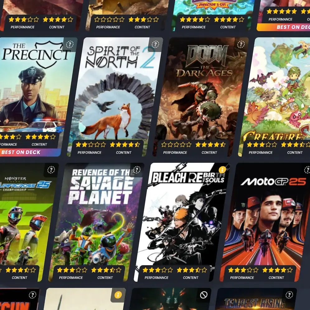 Steam Deck HQ — Brand identity and web development for a handheld gaming publication.