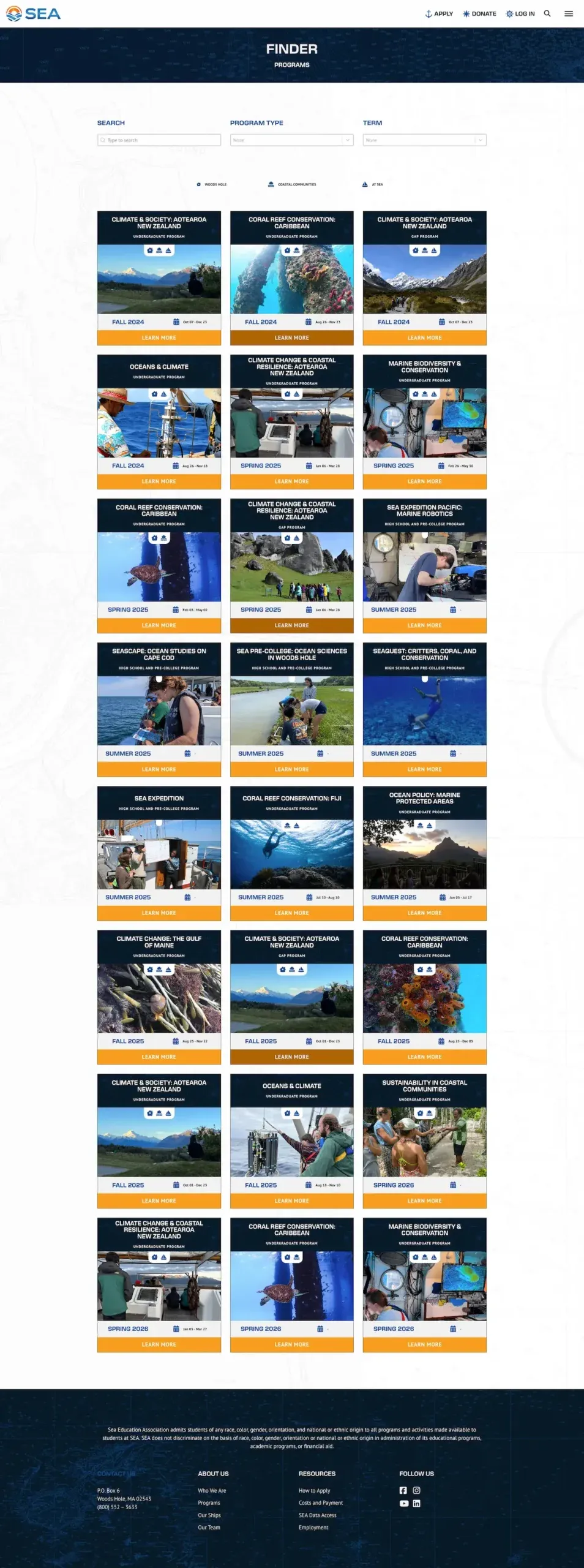 Sea Education Association — project artwork 1